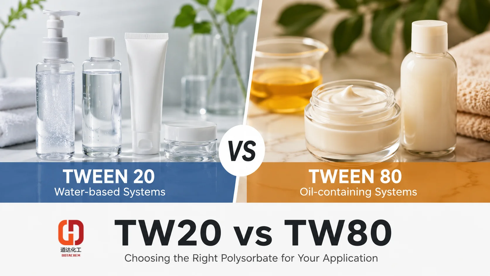 Tween 80 vs Tween 20: Клучни разлики и како да изберете за вашата апликација